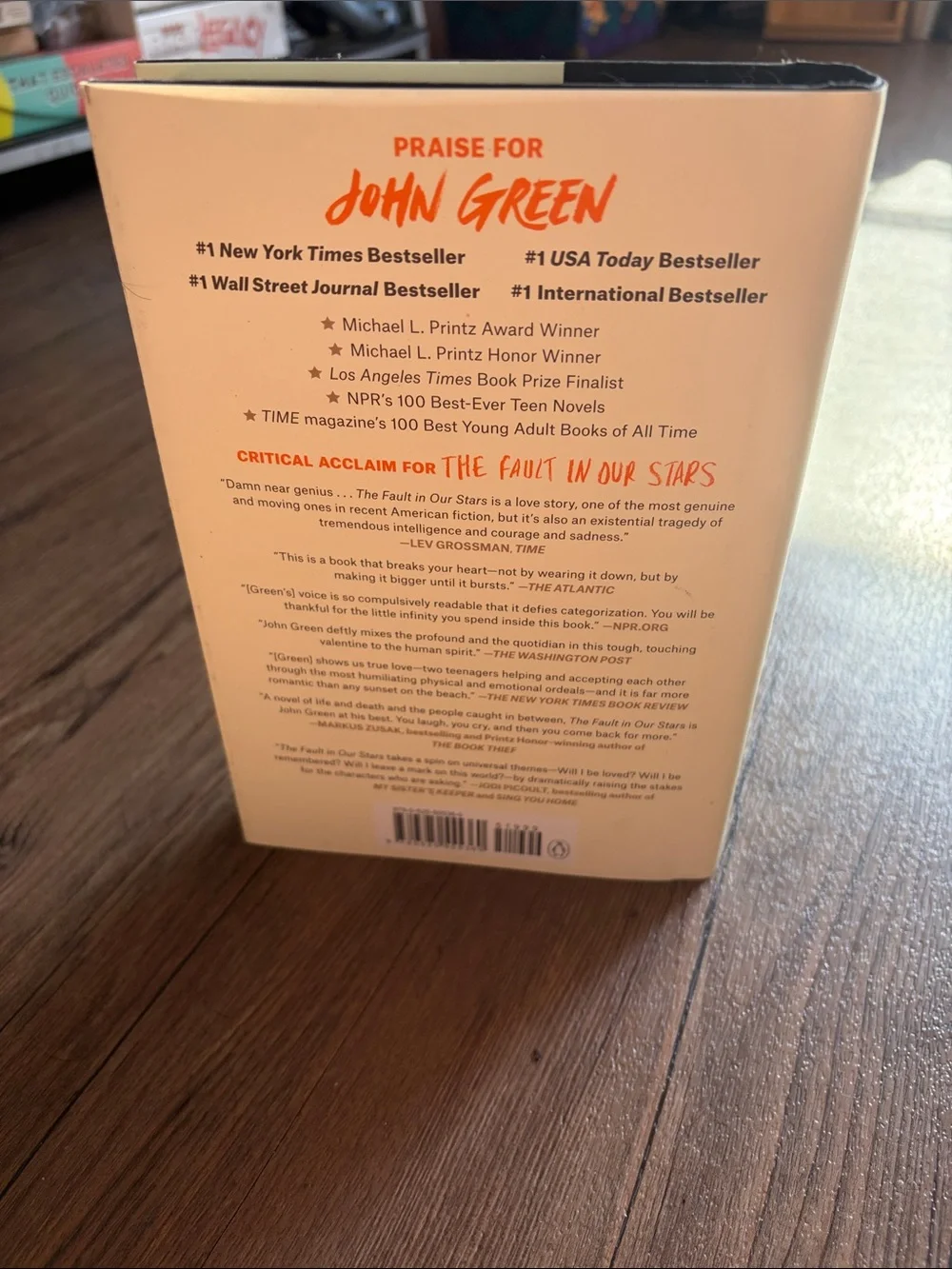 Turtles All the Way Down by John Green - White & Orange Hardcover